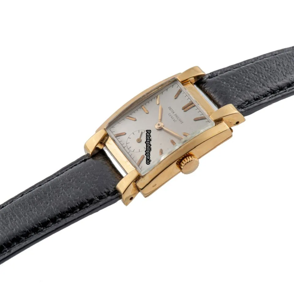 Alternative view of Patek Philippe Yellow Gold Case Manual Winding