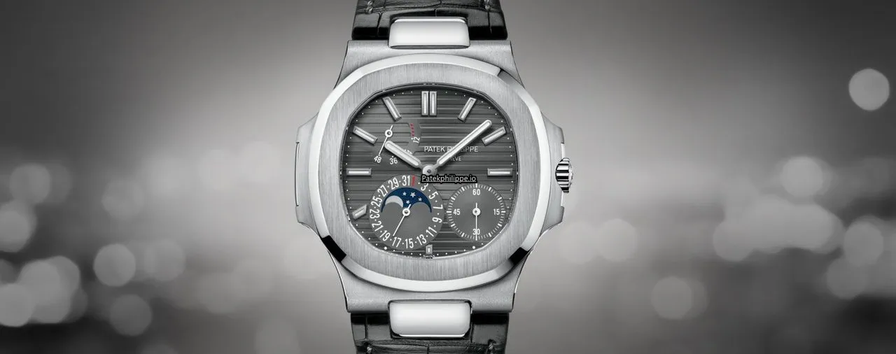 Patek Philippe Nautilus 5712g-001 40x38MM White Gold Case Automatic
