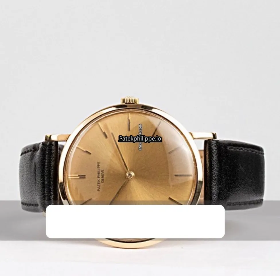 Alternative view of Patek Philippe Calatrava 3538 Manual Winding