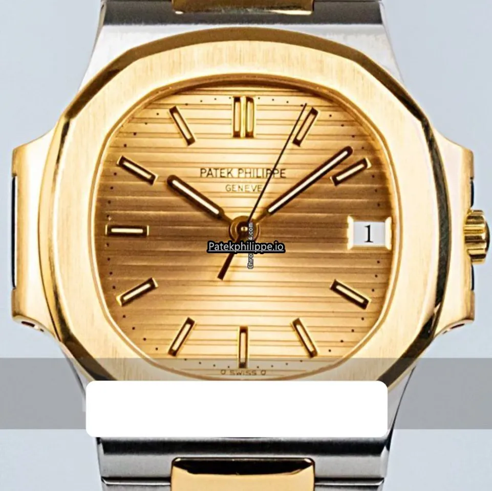 Patek Philippe Nautilus 3800 37MM Yellow Gold Case Automatic