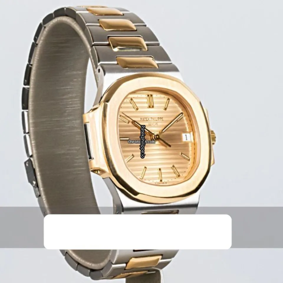 Alternative view of Patek Philippe Nautilus 3800 37MM Yellow Gold Case Automatic