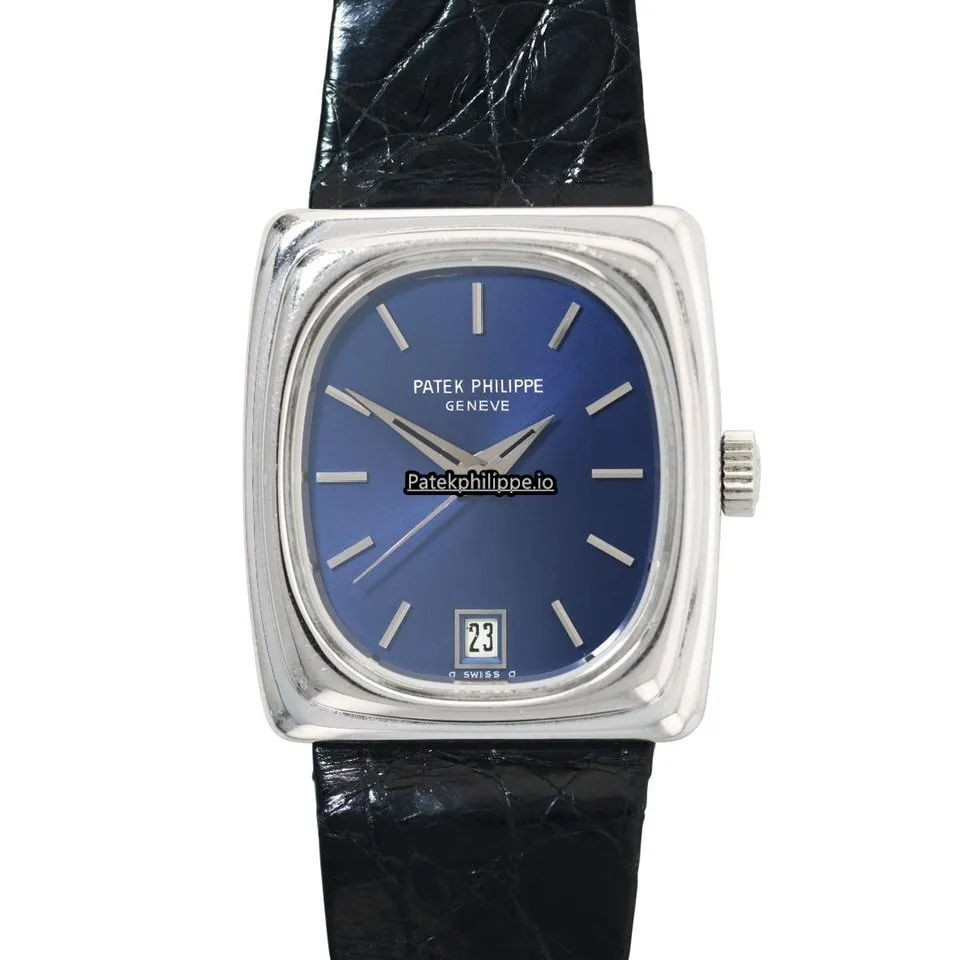 Patek Philippe 3603 37x33MM White Gold Case Quartz