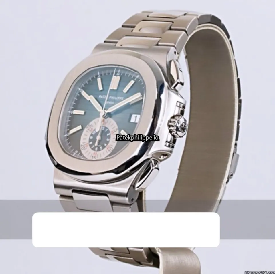 Alternative view of Patek Philippe Nautilus 5980 40.5MM Steel Case Automatic