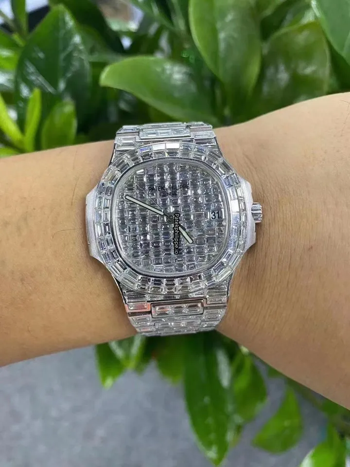 Alternative view of Patek Philippe Nautilus 5719/10g-010 40MM White Gold Case Automatic