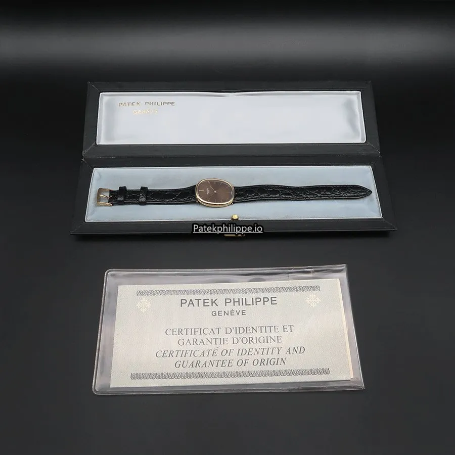 Patek Philippe Golden Ellipse 3648 27x32MM Yellow Gold Case Manual Winding