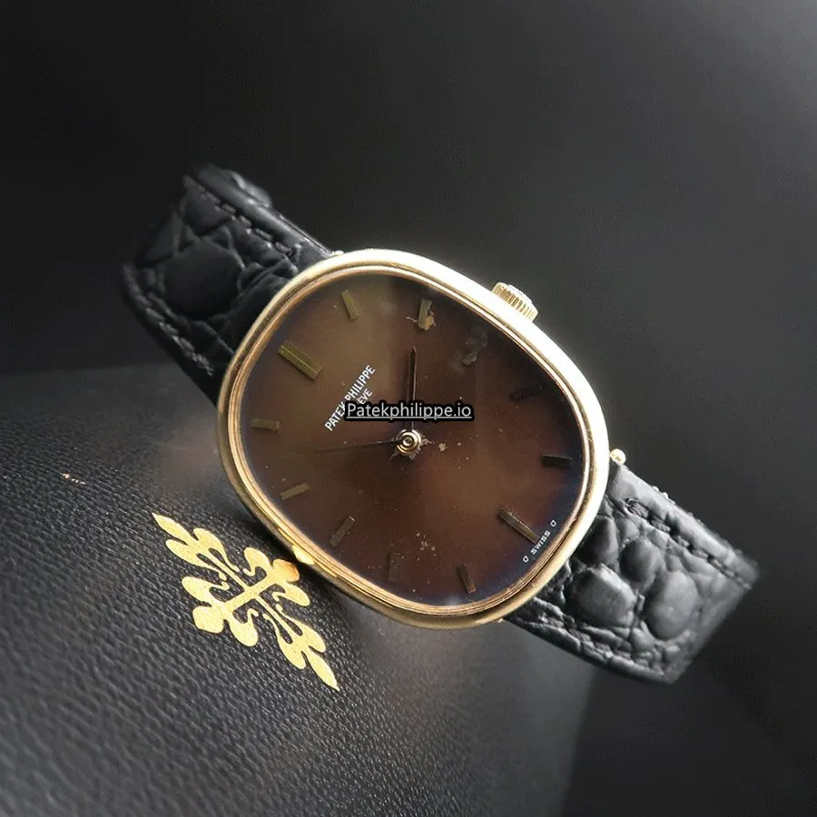 Alternative view of Patek Philippe Golden Ellipse 3648 27x32MM Yellow Gold Case Manual Winding
