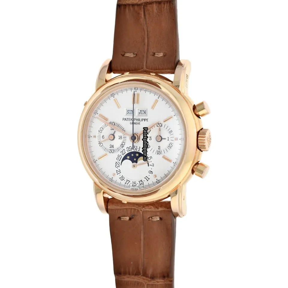 Alternative view of Patek Philippe 3971r 36MM Rose Gold Case Manual Winding