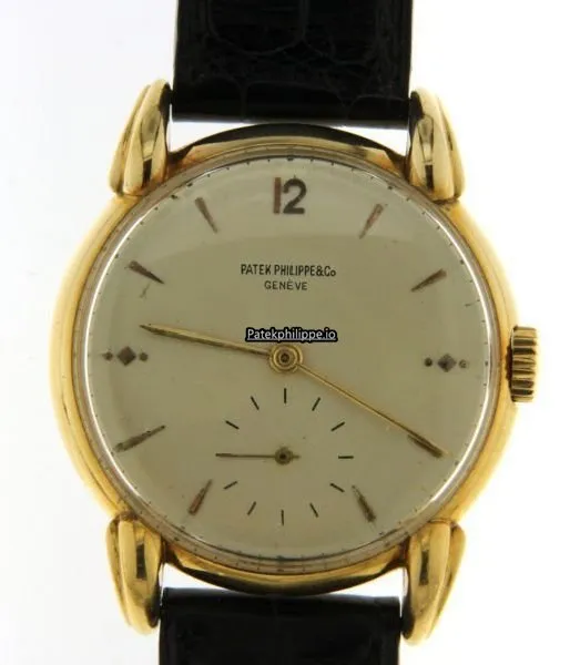 Patek Philippe 1590 35MM Yellow Gold Case Manual Winding