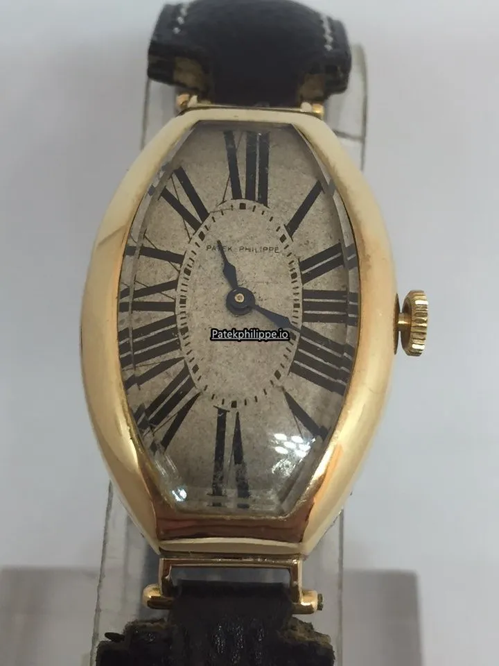 Patek Philippe 162523 28x35MM Yellow Gold Case Manual Winding