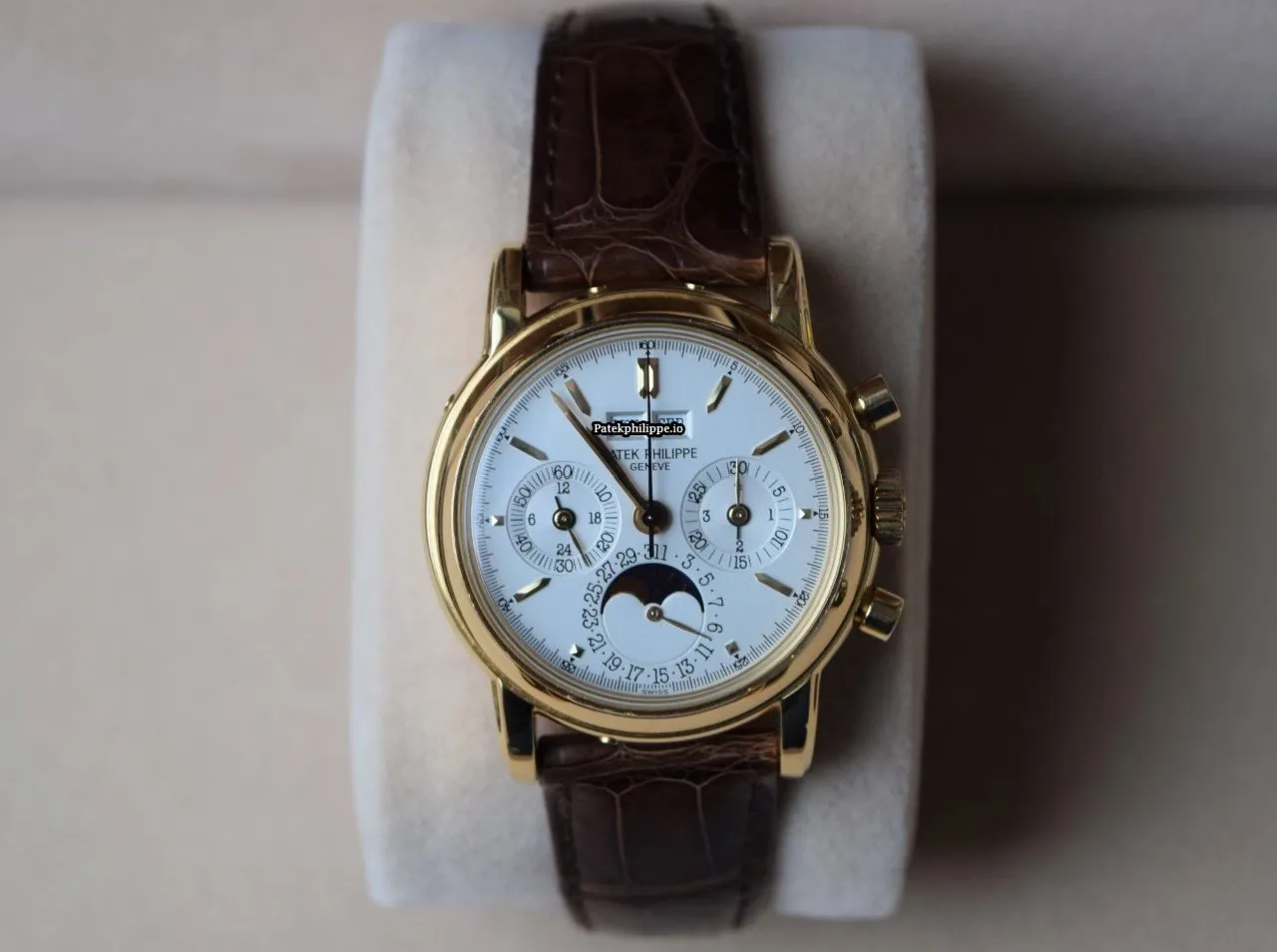 Patek Philippe Perpetual Calendar 3970e 40MM Rose Gold Case Manual Winding