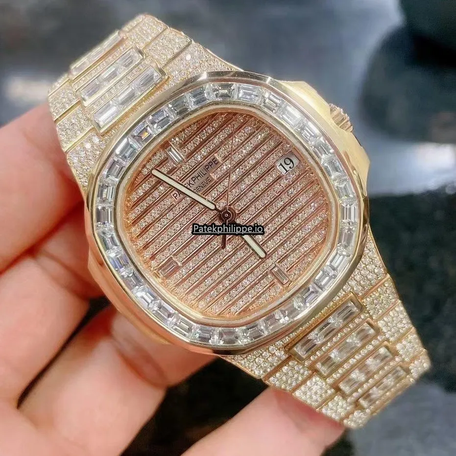 Patek Philippe Nautilus 5719/10r-010 40MM Rose Gold Case Automatic