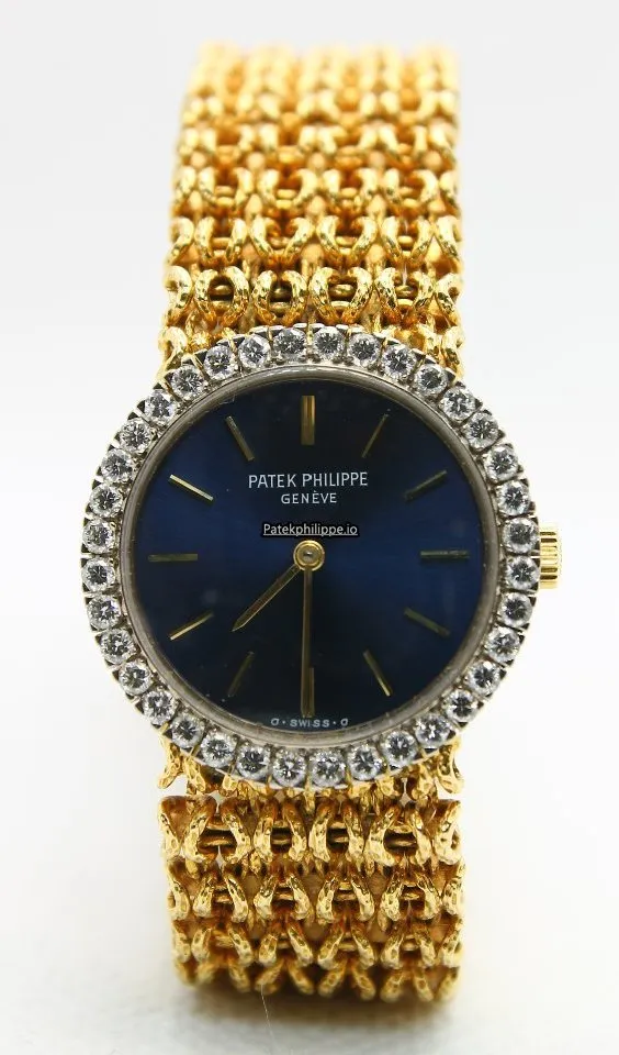Patek Philippe 4182 24MM Yellow Gold Case Manual Winding