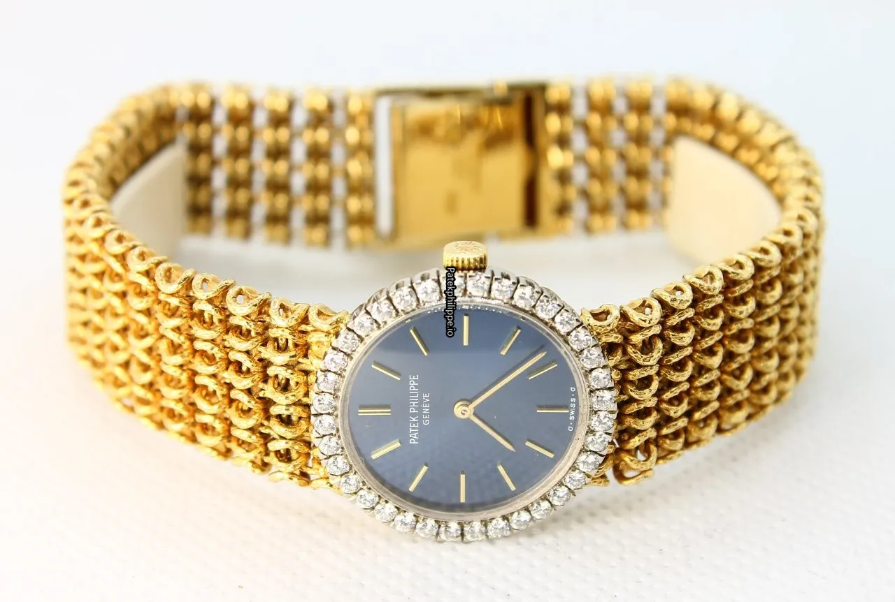 Alternative view of Patek Philippe 4182 24MM Yellow Gold Case Manual Winding