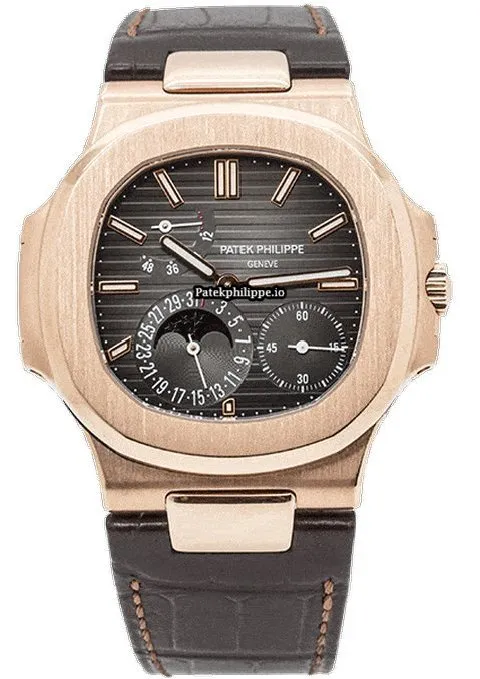 Patek Philippe Nautilus 5712r-001 40MM Rose Gold Case Automatic