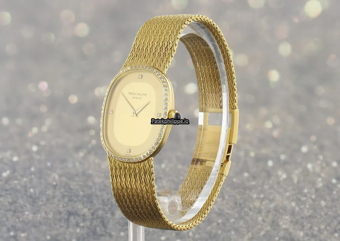 Alternative view of Patek Philippe Golden Ellipse Apr-49 27MM Yellow Gold Case Manual Winding