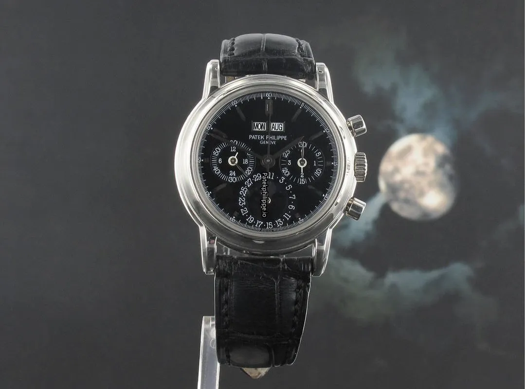 Patek Philippe Perpetual Calendar 3970e 35MM Platinum Case Manual Winding