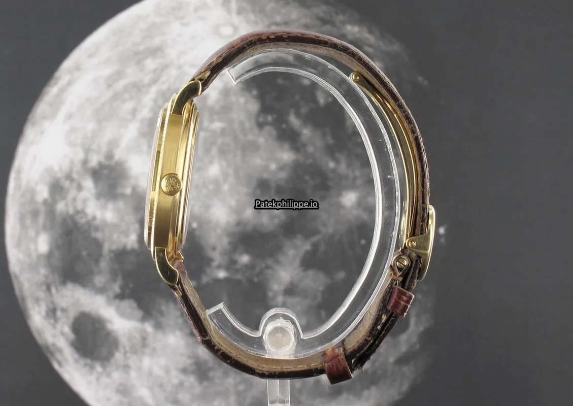 Alternative view of Patek Philippe Perpetual Calendar 5039j 35MM Yellow Gold Case Automatic
