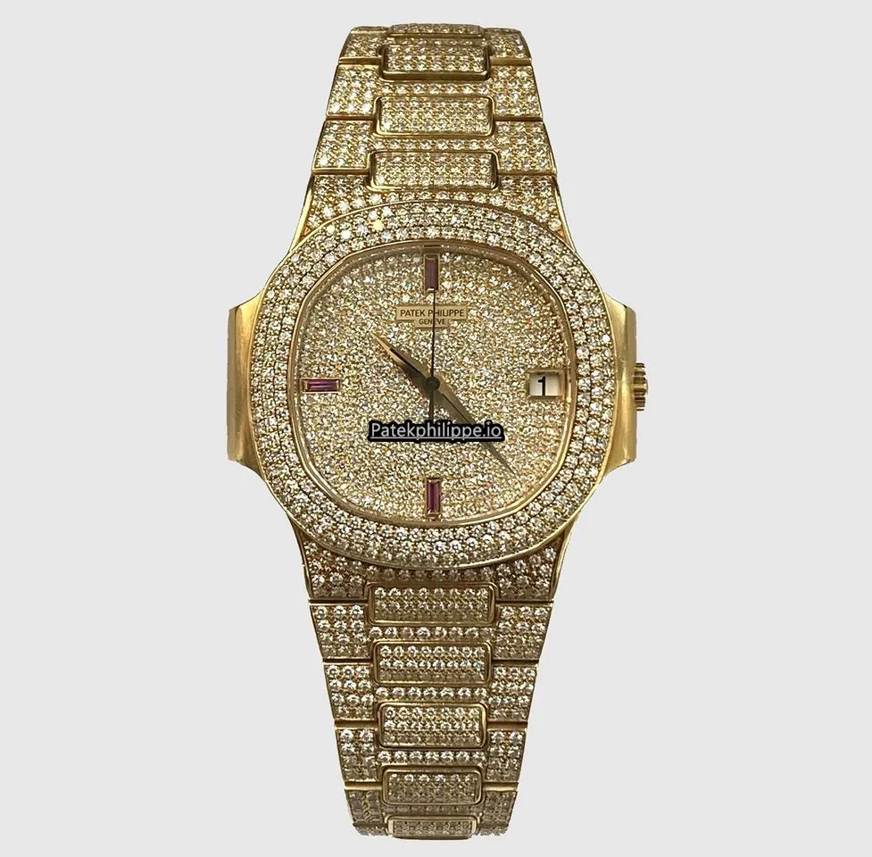 Patek Philippe Nautilus 3800 / 108 37MM Yellow Gold Case Automatic