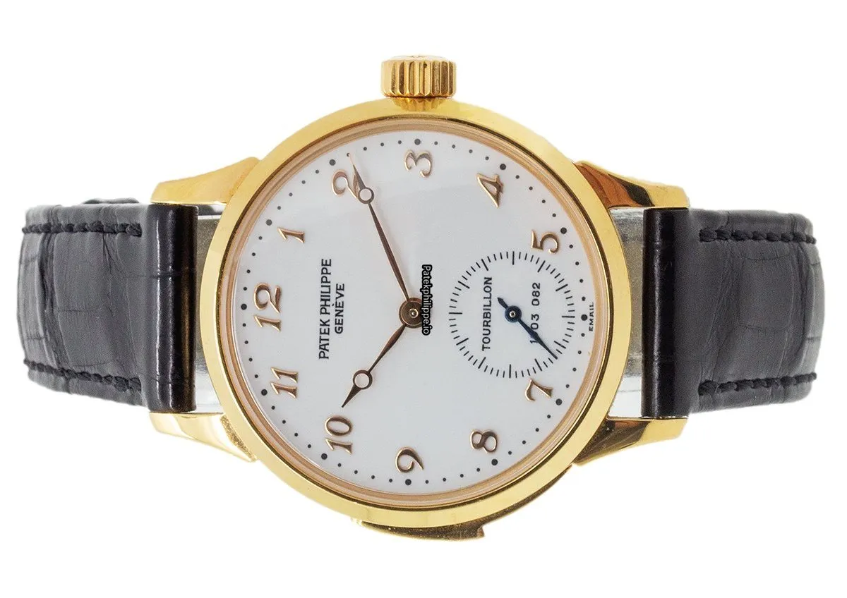 Alternative view of Patek Philippe Minute Repeater 3939 33MM Yellow Gold Case Manual Winding