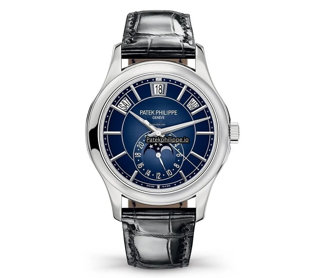 Patek Philippe Annual Calendar 5205g-013 40MM White Gold Case Automatic