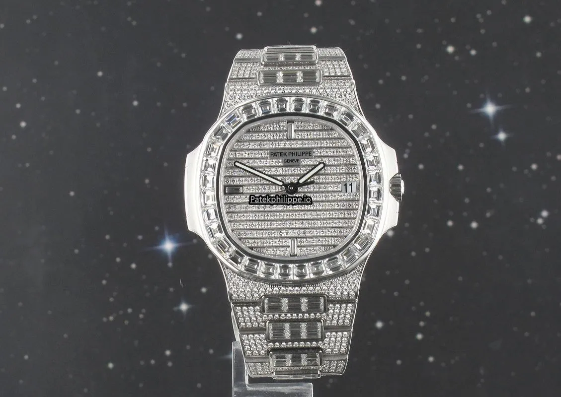 Patek Philippe Nautilus 5719/10g-010 40MM White Gold Case Automatic