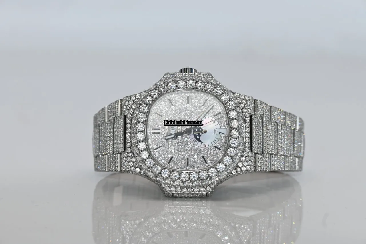Alternative view of Patek Philippe Nautilus 40.5MM Steel Case Automatic