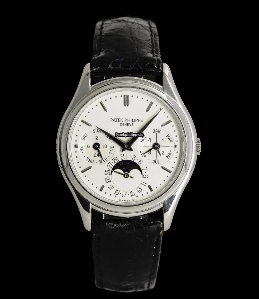 Patek Philippe Perpetual Calendar 3940p 36MM Platinum Case Automatic
