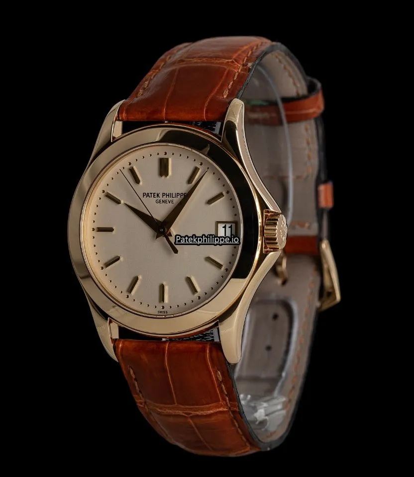 Alternative view of Patek Philippe Calatrava 5107j 37MM Yellow Gold Case Automatic