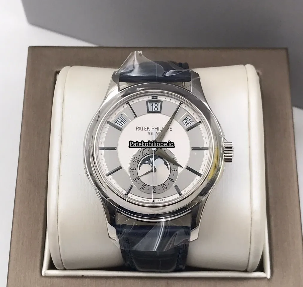Patek Philippe Annual Calendar 5205g-001 40MM White Gold Case Automatic