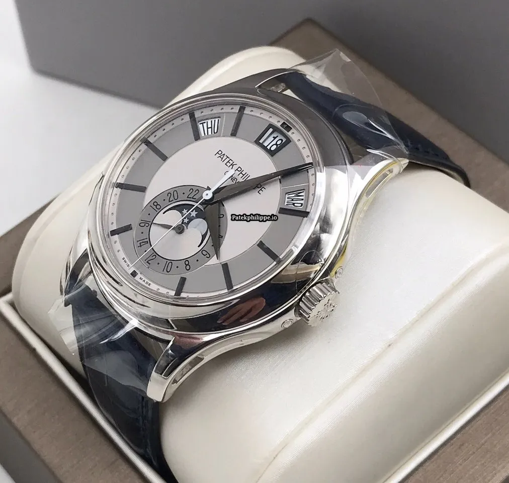 Alternative view of Patek Philippe Annual Calendar 5205g-001 40MM White Gold Case Automatic