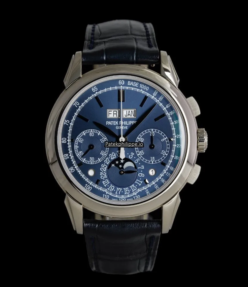 Patek Philippe Perpetual Calendar 5270g 41MM White Gold Case Manual Winding