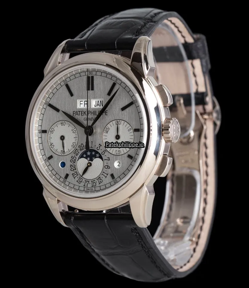 Alternative view of Patek Philippe Perpetual Calendar 5270g 41MM White Gold Case Manual Winding