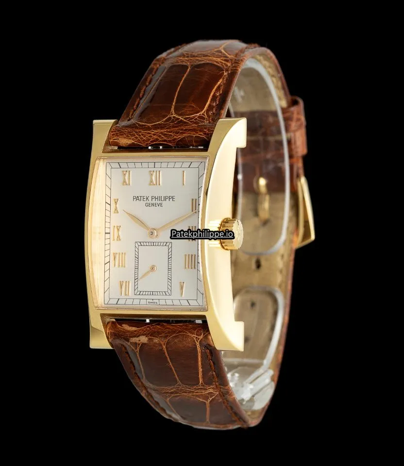 Alternative view of Patek Philippe Pagoda 5500r 41MM Rose Gold Case Manual Winding