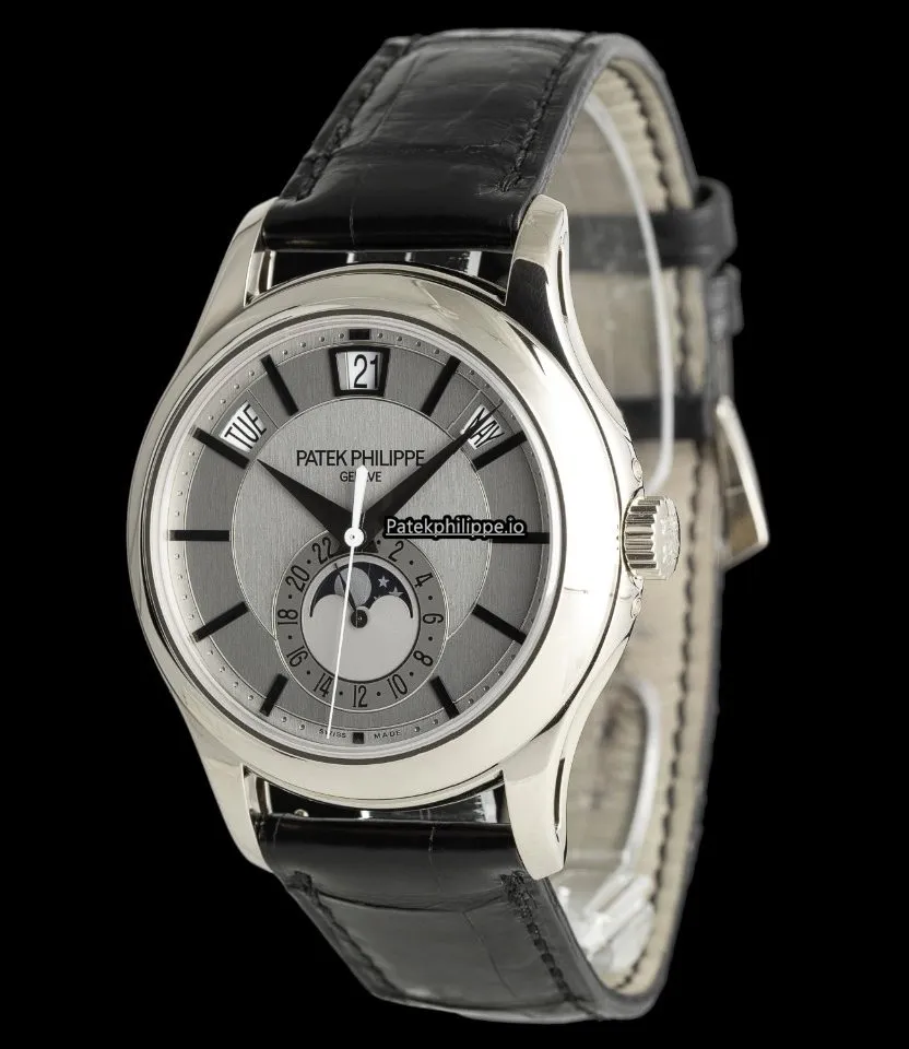 Alternative view of Patek Philippe Annual Calendar 5205g 40MM White Gold Case Automatic