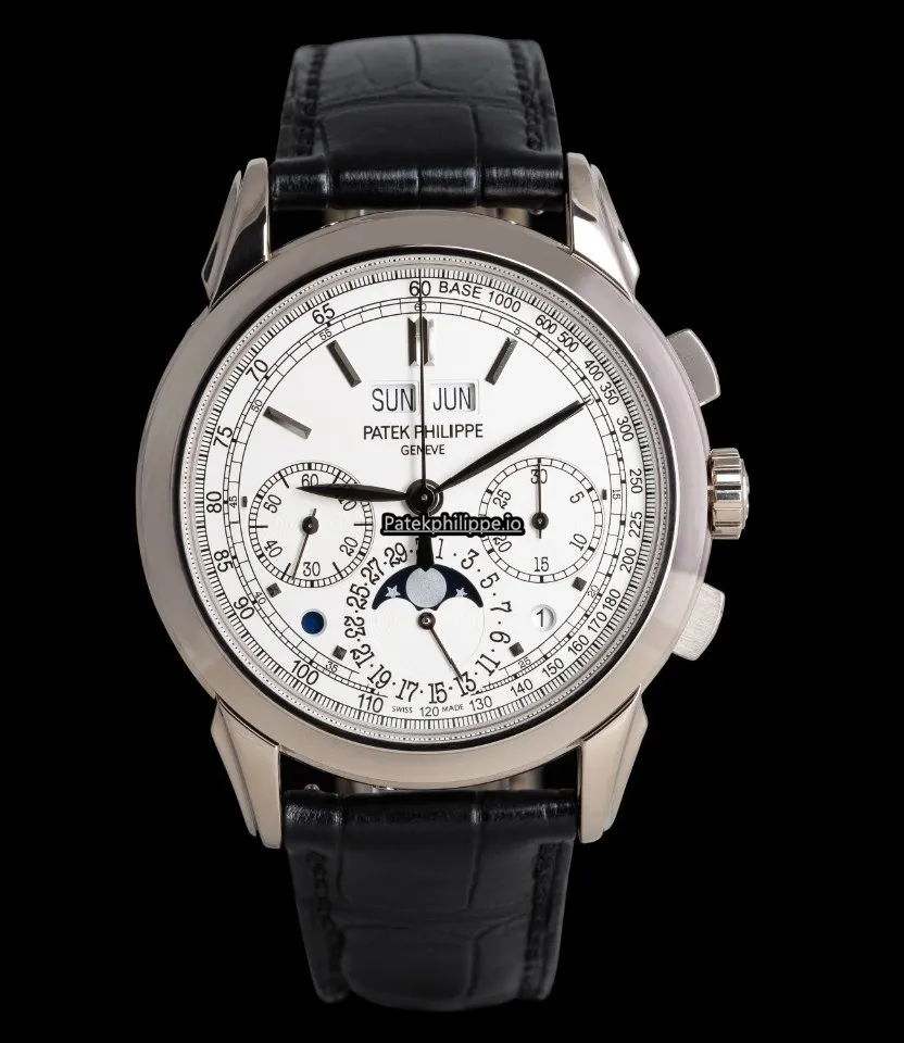Patek Philippe Perpetual Calendar 5270g 41MM White Gold Case Manual Winding