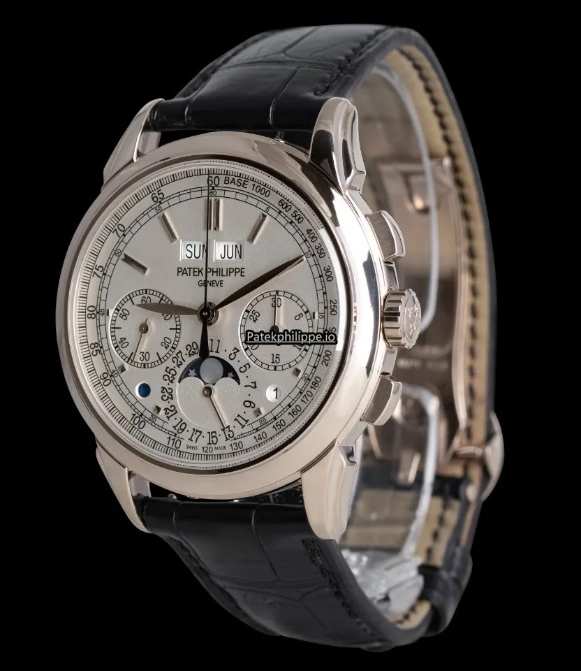 Alternative view of Patek Philippe Perpetual Calendar 5270g 41MM White Gold Case Manual Winding