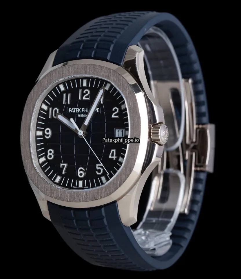 Alternative view of Patek Philippe Aquanaut 5168g 42MM White Gold Case Automatic