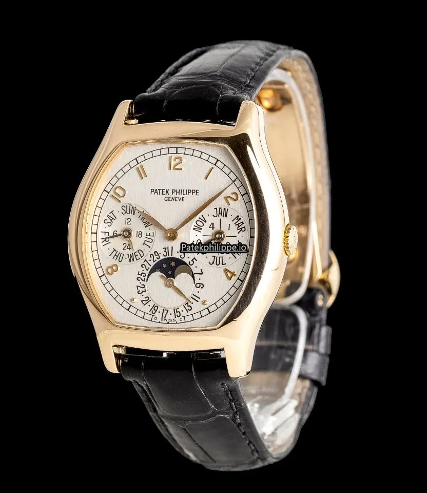 Alternative view of Patek Philippe Perpetual Calendar 5040r 43MM Rose Gold Case Automatic
