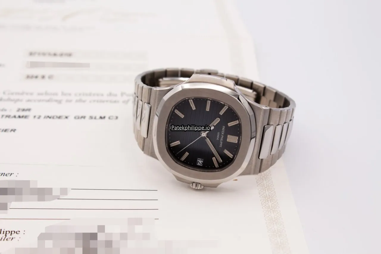 Alternative view of Patek Philippe Nautilus 5711/1a-010 40x38MM Steel Case Automatic