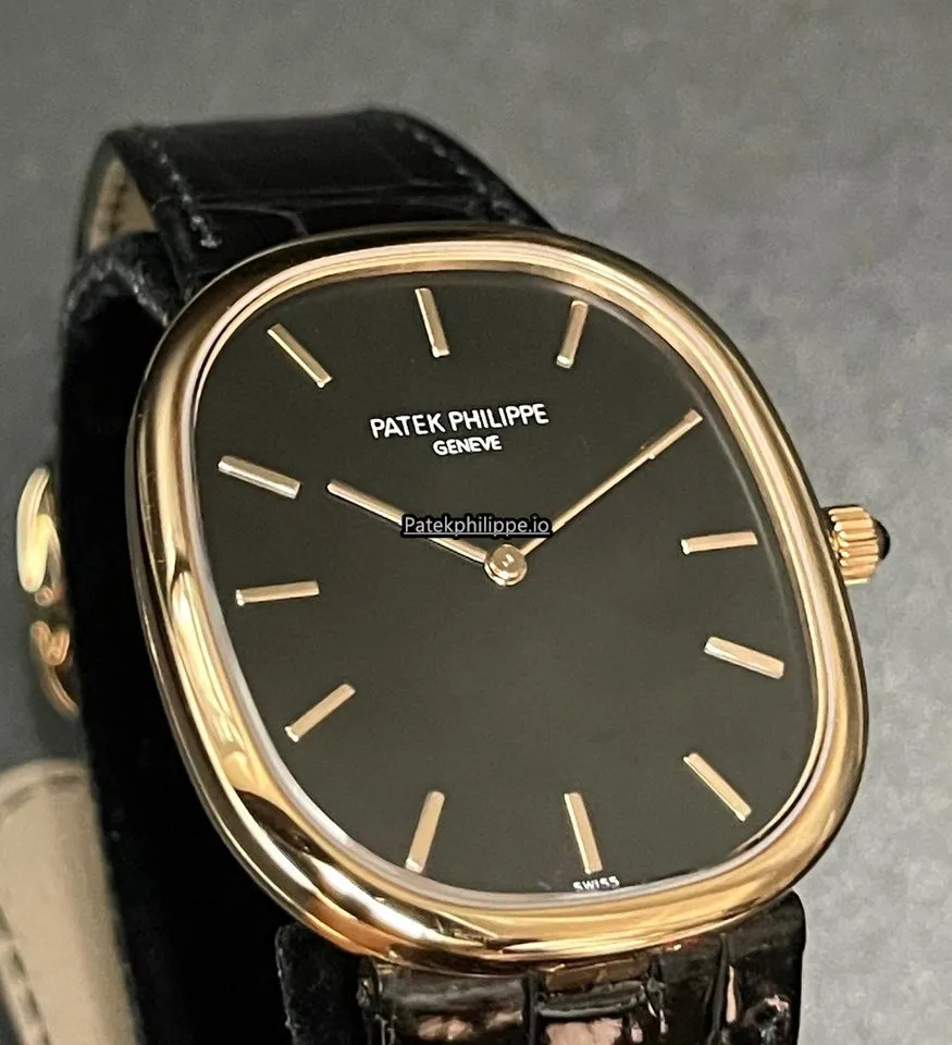 Patek Philippe Golden Ellipse 5738r-001 34.5x39.5MM Rose Gold Case Automatic