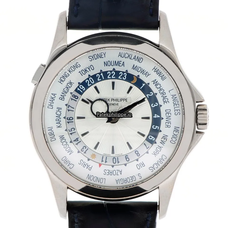 Patek Philippe Complications 5130g-001 39.5MM White Gold Case Automatic Movement
