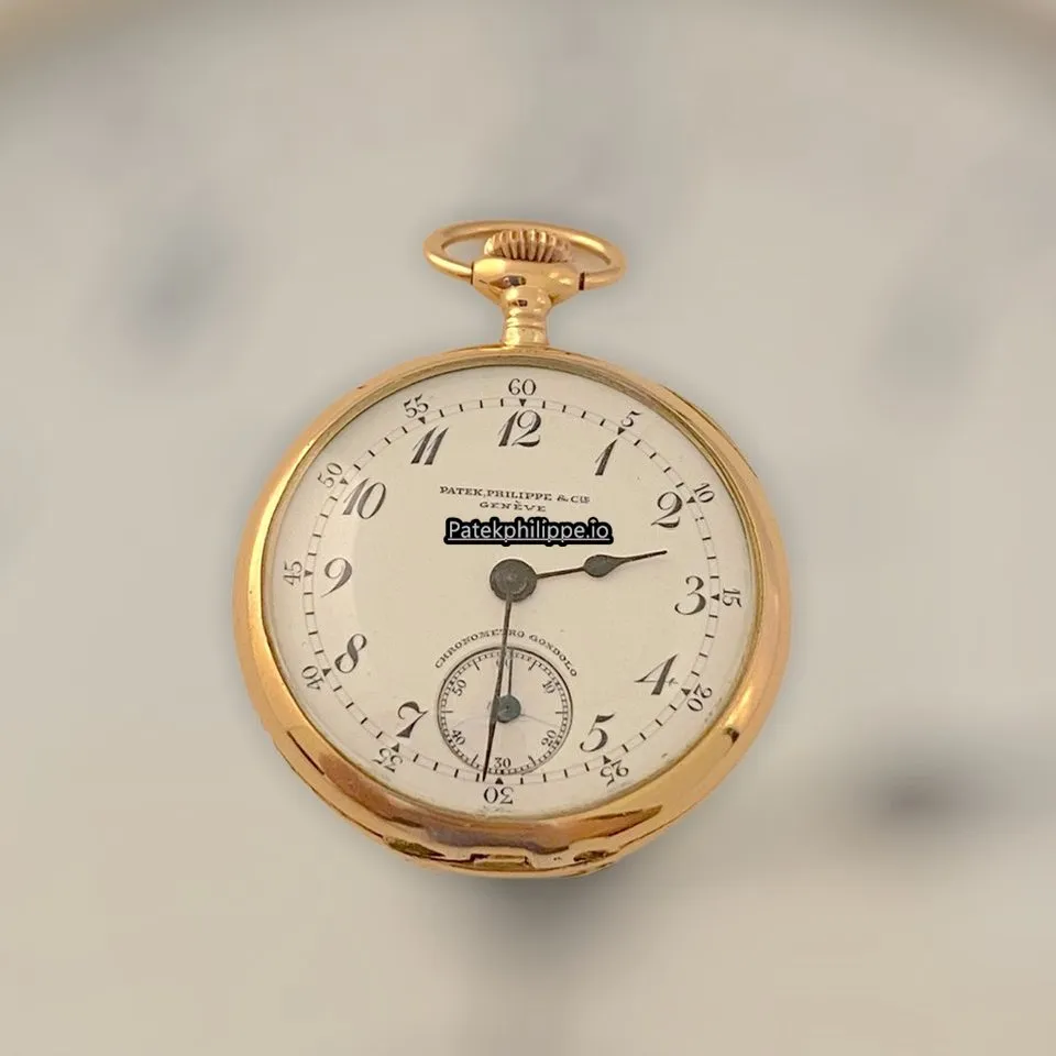 Alternative view of Patek Philippe Gondolo 32MM Yellow Gold Case Manual Winding