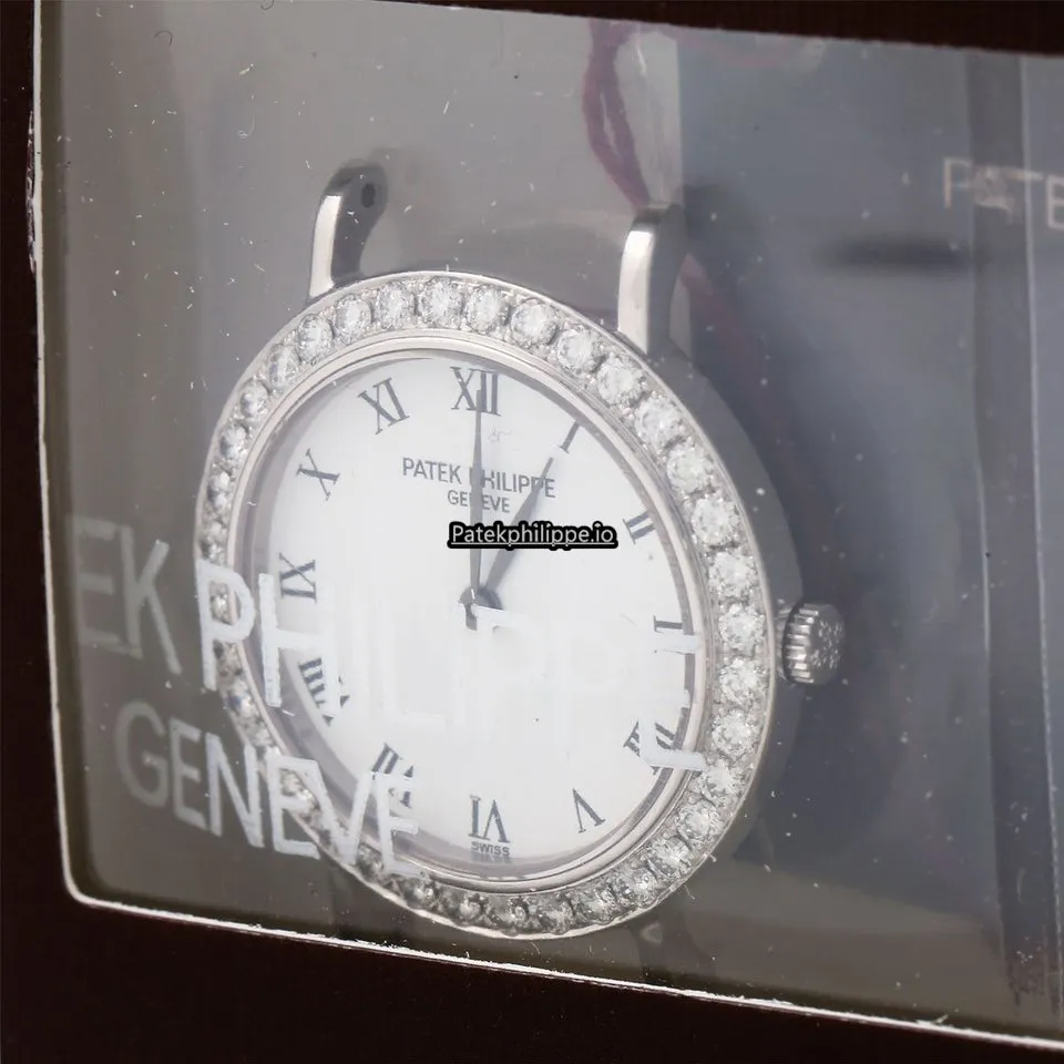 Alternative view of Patek Philippe Calatrava 4820g-001 26MM White Gold Case Quartz