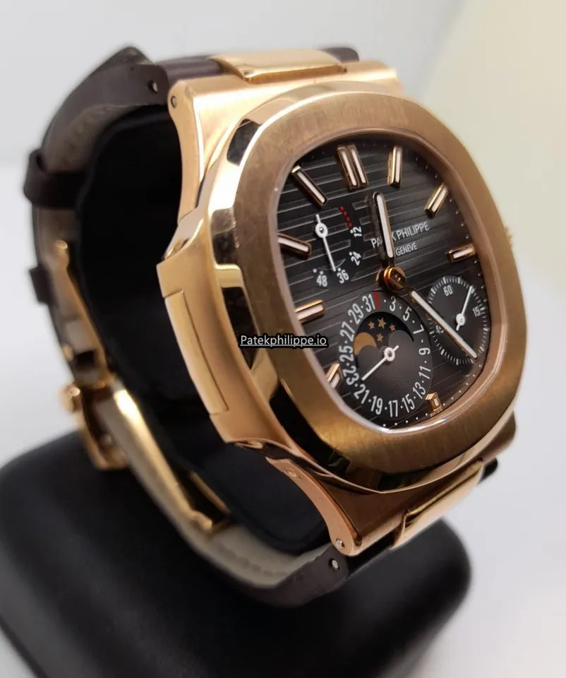 Alternative view of Patek Philippe Nautilus 5712r-001 40x38MM Rose Gold Case Automatic