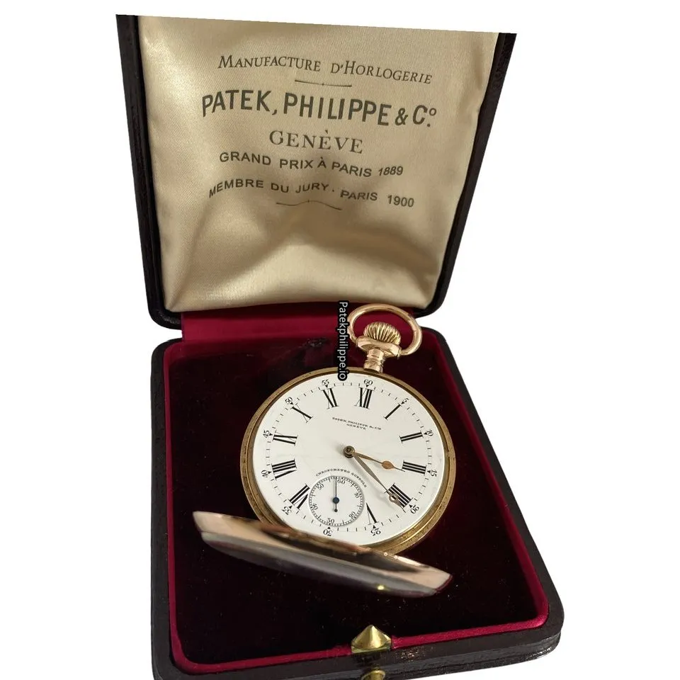 Alternative view of Patek Philippe Gondolo 54MM Rose Gold Case Manual Winding
