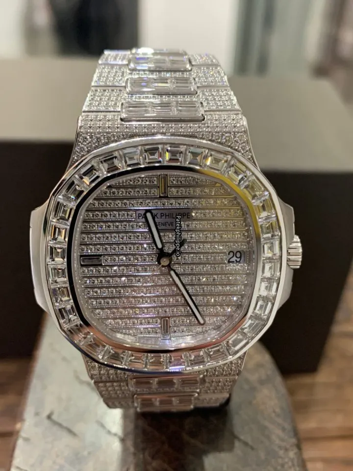Patek Philippe Nautilus 5719/10g-010 40MM White Gold Case Automatic