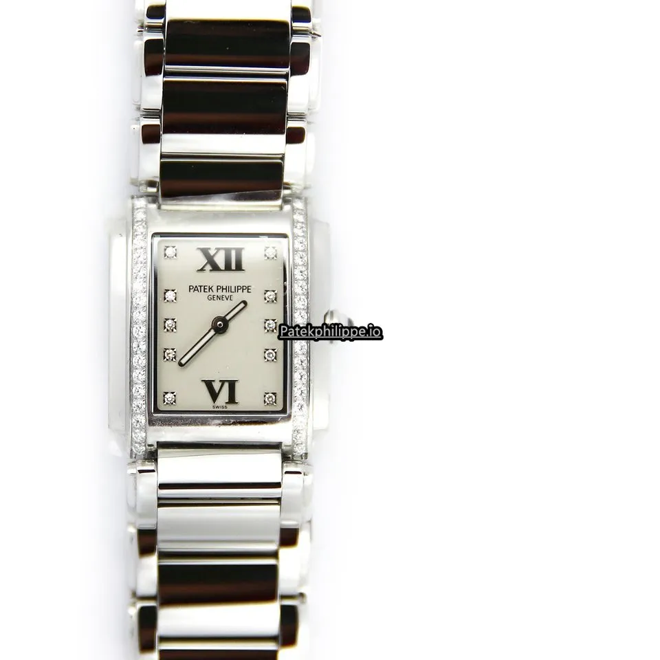 Alternative view of Patek Philippe Twenty-4 4910/10a-011 25x30MM Steel Case Quartz