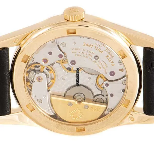 Alternative view of Patek Philippe Calatrava 5000j-001 33MM Yellow Gold Case Automatic