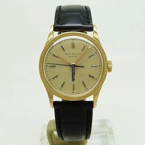 Patek Philippe Calatrava 2457 30.5MM Yellow Gold Case Manual Winding