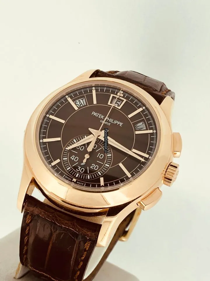 Alternative view of Patek Philippe Annual Calendar 5905r-001 42MM Rose Gold Case Automatic